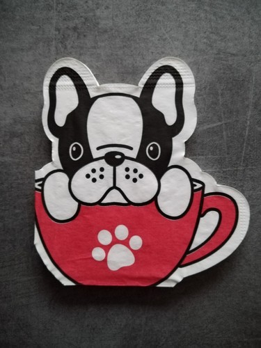 Serviettes papier chien - serviettes, en