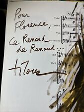 Renaud PAR  Titouan lamazou  envoi d'auteur , Voile, Navigateur, Vendée Globe