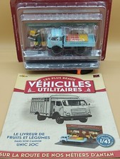 1/43 UNIC 20C & "Le Livreur Fruits & Légumes" Véhicules Utilitaires IXO Altaya