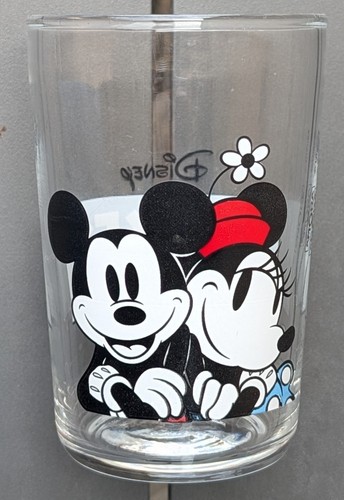 Verre moutarde mickey et - a,
