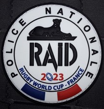 ECUSSON  POLICE  NATIONALE  RAID   OBSOLETE POUR COLLECTION