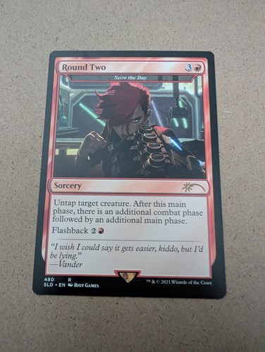 Round two light play mtg - 1x,