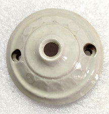 Passe Fil, Vintage, Plafonnier en Porcelaine, Luminaire, Lustre N°3 TBE