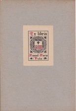 ✒ EX LIBRIS Manuel Marin PEÑA Espagne armorié