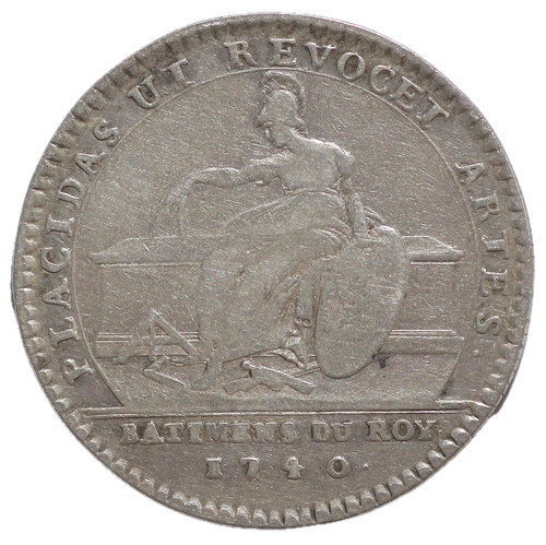 Jeton louis xv - -,