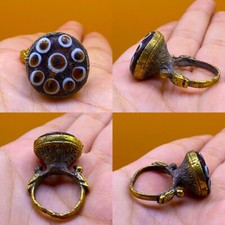 ANCIENNE BAGUE MÉDIÉVALE EN