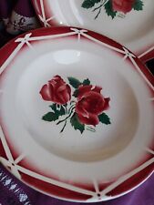  4 Assiettes De Collection  "DIGOIN" Modèle Cibon