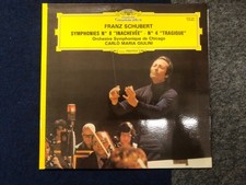 33 tours  "symphonies  No  8 inachevées No 4 tragique  Franz Schubert
