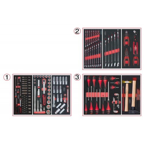 Composition outils tiroirs - d'outils,