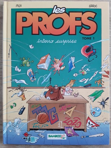 Les profs 1 - bd-les, profs-n°1-interro