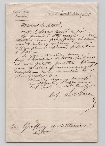 Bailliencourt lettre - -,