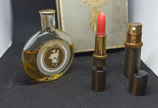 JEAN D'ALBRET ECUSSON PARFUM + ROUGE À LÈVRES + COLONIE RARE ANCIEN ÉLÉGANT