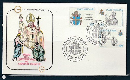 Enveloppe visite pape - ,
