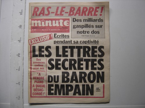 1978 journal hebdomadaire