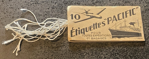 Carnet etiquettes pacific - 10,