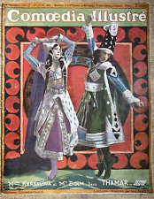 COMOEDIA ILLUSTRE LEON  BAKST