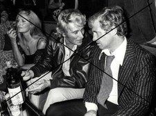 PHOTO DE JOHNNY HALLYDAY JEAN-PAUL BELMONDO DALIDA