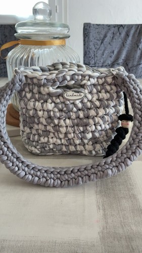 Fait main sac bandoulière - main,