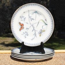 Set de 5 assiettes anciennes anglaises / Doulton's / Apollo / Papillon Libellule