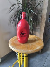 Ancienne Gourde Rouge Le Grand Tetras Bouteille France 1litre Émaillée 