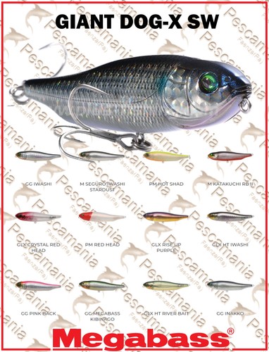 Leurre megabass giant dog - leurre,