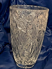 ANCIEN VASE COUPE  VERRE DE