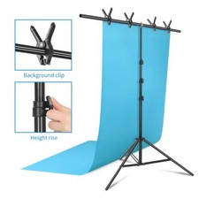 Support Système de Fond 1, 5X 2m en Kit Pour Studio Photo avec étui de Transport
