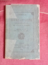 Conseils à un jeune officier sortant de Saint-Cyr L. HANRION 1885 J. Dumaine