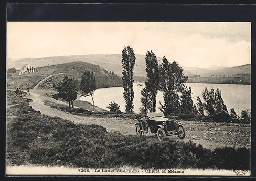 Cpa issarlès lac - cpa, le