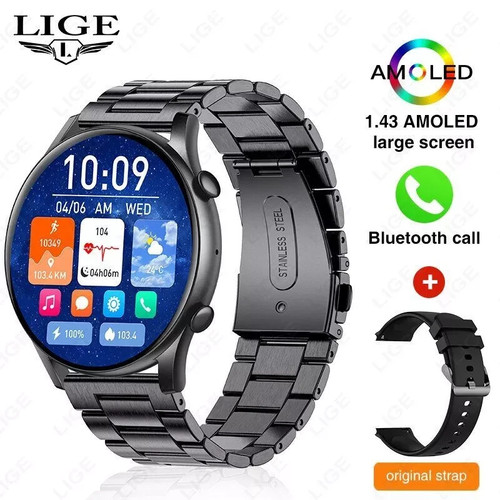 Lige amoled montre - lige, connectée