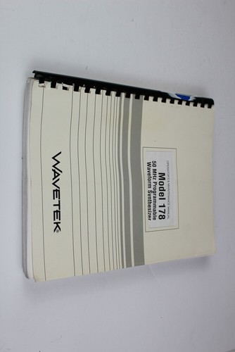 Wavetek 178 mhz - 50,