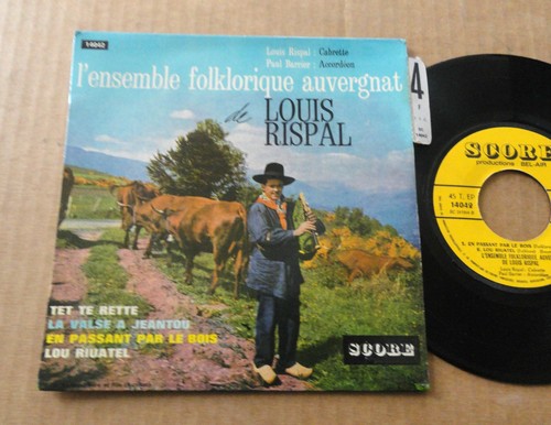 Disque 45t louis rispal - 45t, de