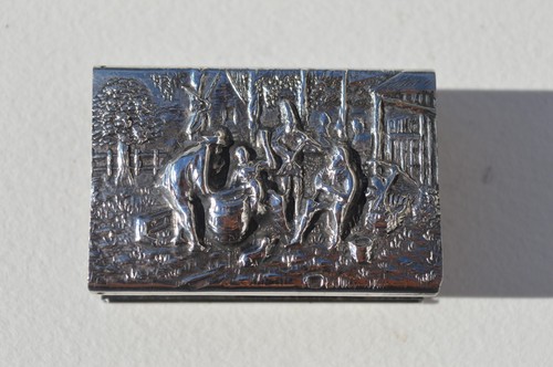 Antique silverplated embossed - antique,
