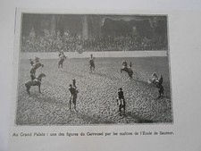 Une des figures du Carrousel pour l'école de Saumur Image Print 1923