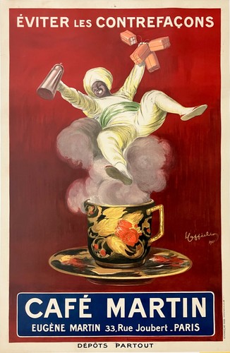 Affiche vintage cappiello - affiche,
