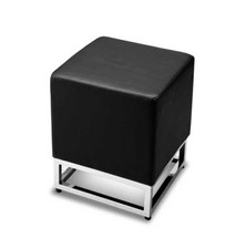 Très Chic Cube Cuir Tabouret
