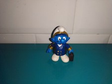 Figurine smurf Schtroumpf Puffi schleich aviateur pilote d'avion 