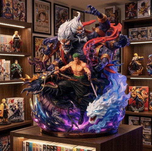 Figurine roronoa zoro hell - figurine,