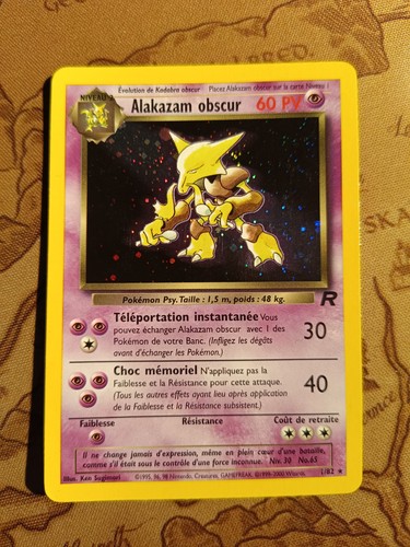 Carte pokemon alakazam - carte,