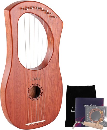 String lyre harp instrument - harp,