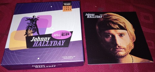 Johnny hallyday coffret vide - hallyday,