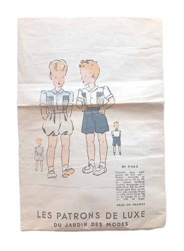 Patron couture vintage - patron,