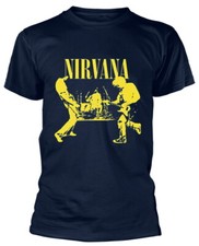 Nirvana 'Stage' (Bleu) T-Shirt