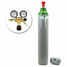 Bouteille de gaz Argon (100%) de soudage 10 litres 2.1m3 TIG/MIG avec REDUCTEUR