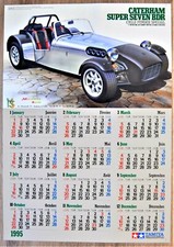 Calendrier Tamiya 1995. Caterham Super Seven BDR 1/12.