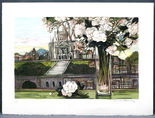 Lithographie originale michel - originale,