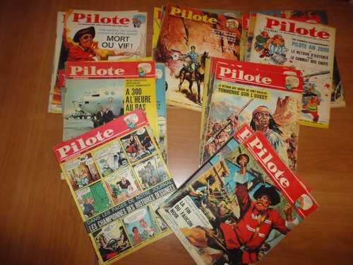 Pilote magazine lot - pilote, 55