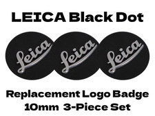Lot de 3 badges logo Leica