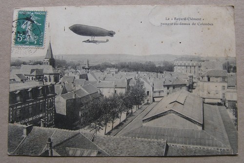 Cpa 1909 ballon bayard clement - 1909,