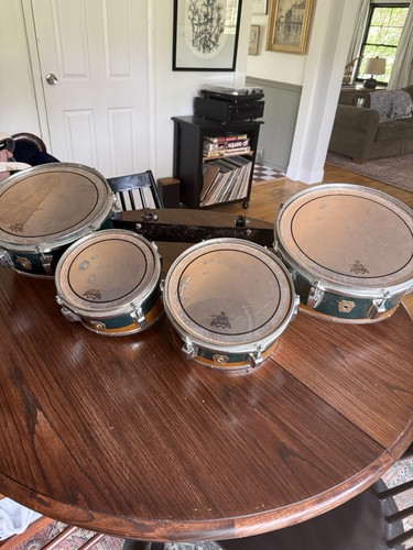 Set vintage ludwig marching - vintage,